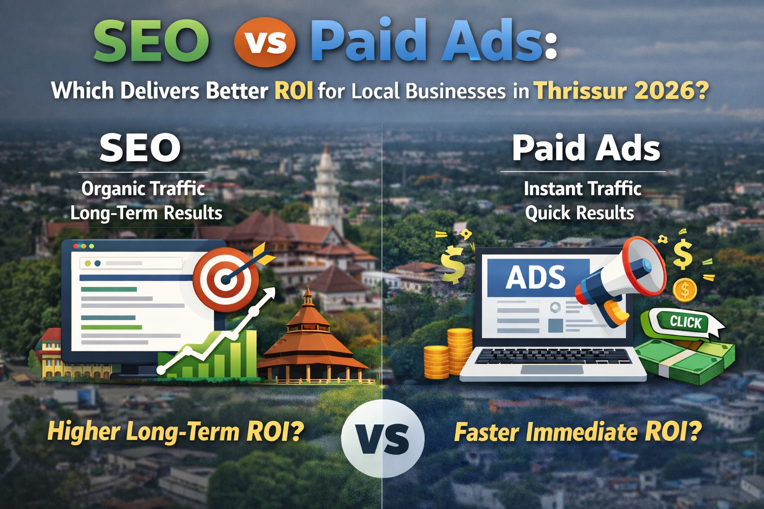 SEO vs Google Ads for local business